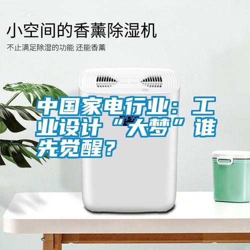 中國家電行業(yè)：工業(yè)設(shè)計“大夢”誰先覺醒？