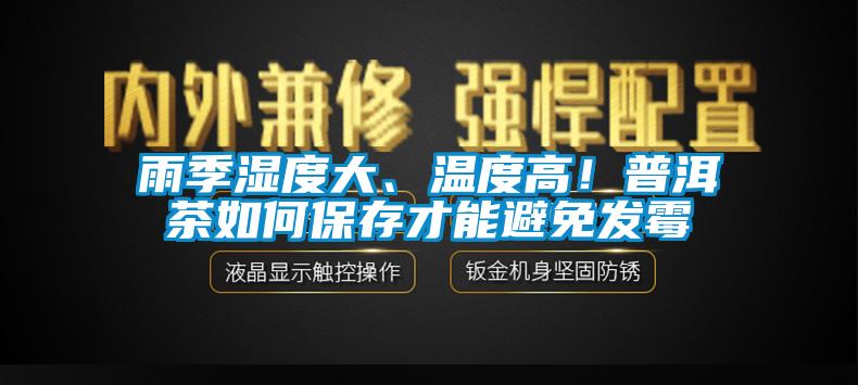 雨季濕度大、溫度高！普洱茶如何保存才能避免發(fā)霉