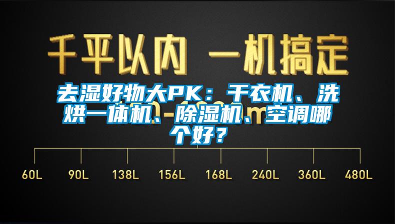 去濕好物大PK：干衣機、洗烘一體機、除濕機、空調(diào)哪個好？