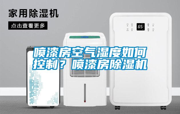 噴漆房空氣濕度如何控制？噴漆房除濕機