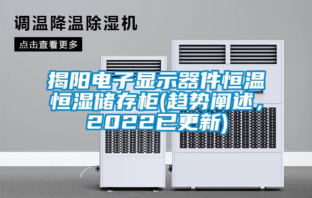 揭陽電子顯示器件恒溫恒濕儲存柜(趨勢闡述，2022已更新)