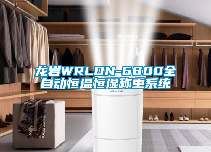 龍巖WRLDN-6800全自動恒溫恒濕稱重系統(tǒng)